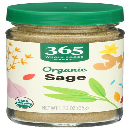 Whole Foods Market, sauge biologique, 1,23 oz