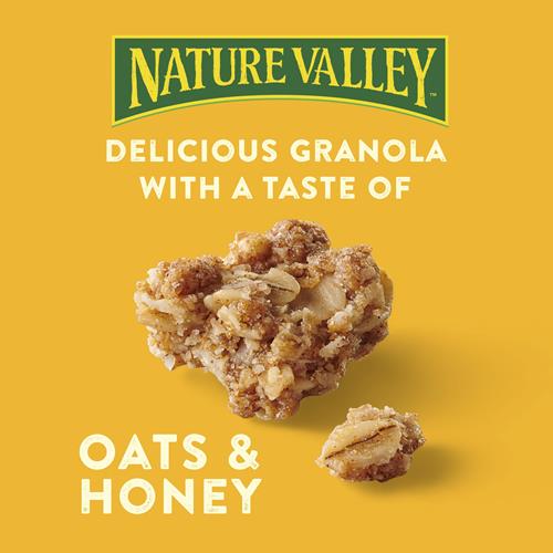 Nature Valley Croustillant Granola, Granola Avoine Et Miel, Sachet Refermable, 453 g