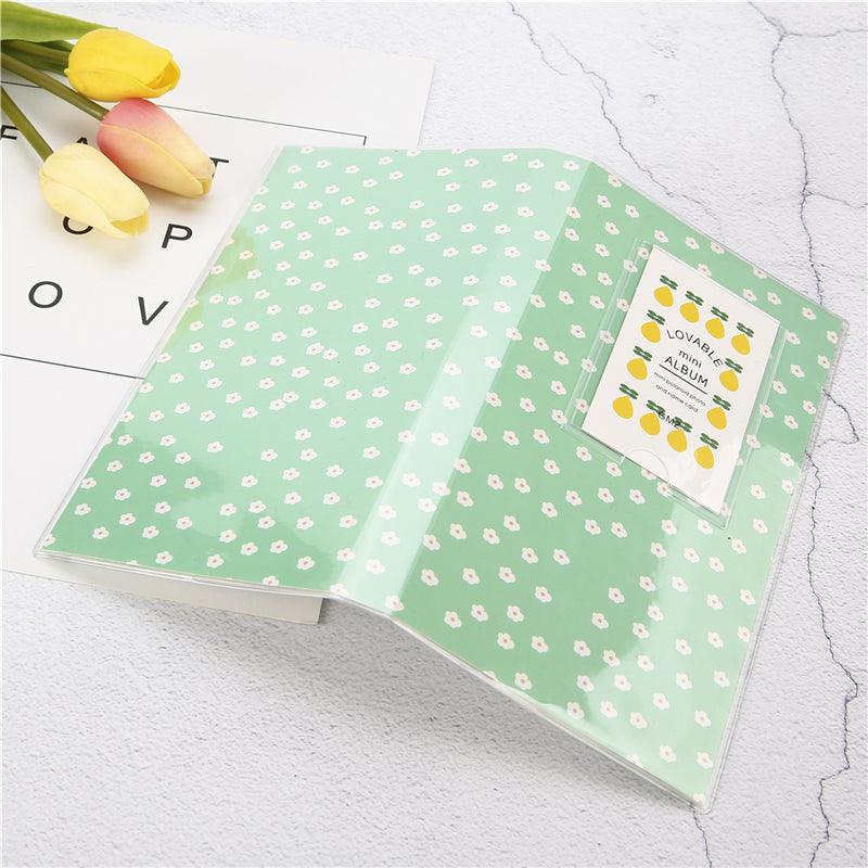 Album photo 84 pochettes pour film Polaroid, étui de rangement pour mini-photos instantanées, couverture de classeur à anneaux rechargeable pour album photo de mode, de maison, de famille.