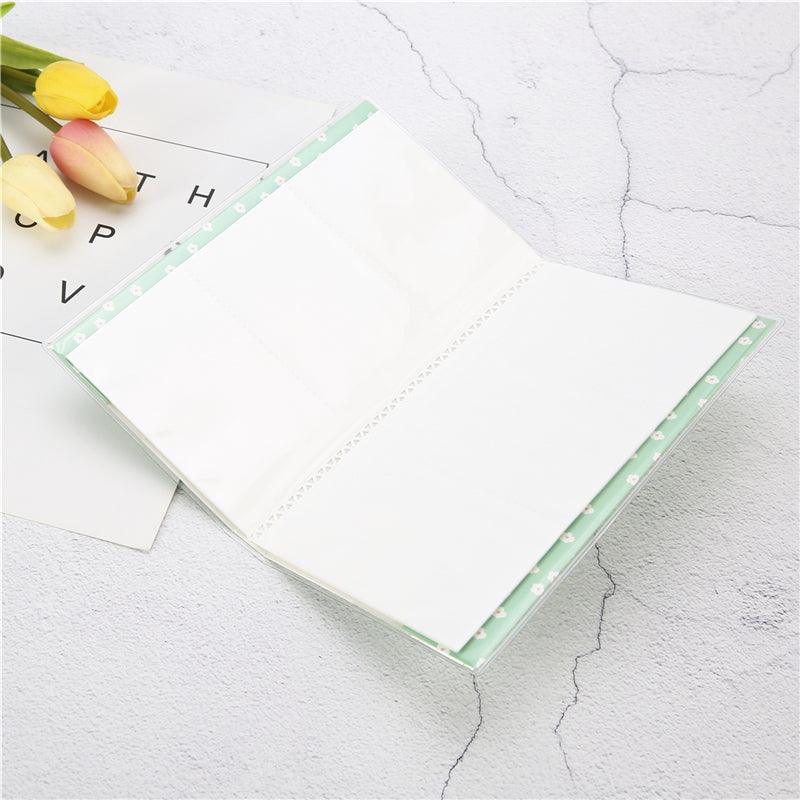 Album photo 84 pochettes pour film Polaroid, étui de rangement pour mini-photos instantanées, couverture de classeur à anneaux rechargeable pour album photo de mode, de maison, de famille.