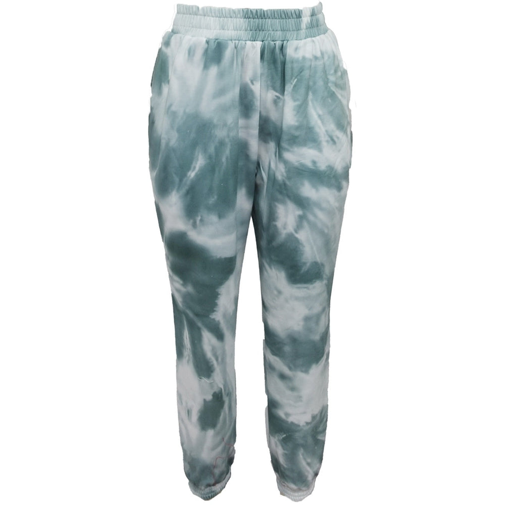 Pantalon tie-dye tendance de sport et de loisirs pour femme