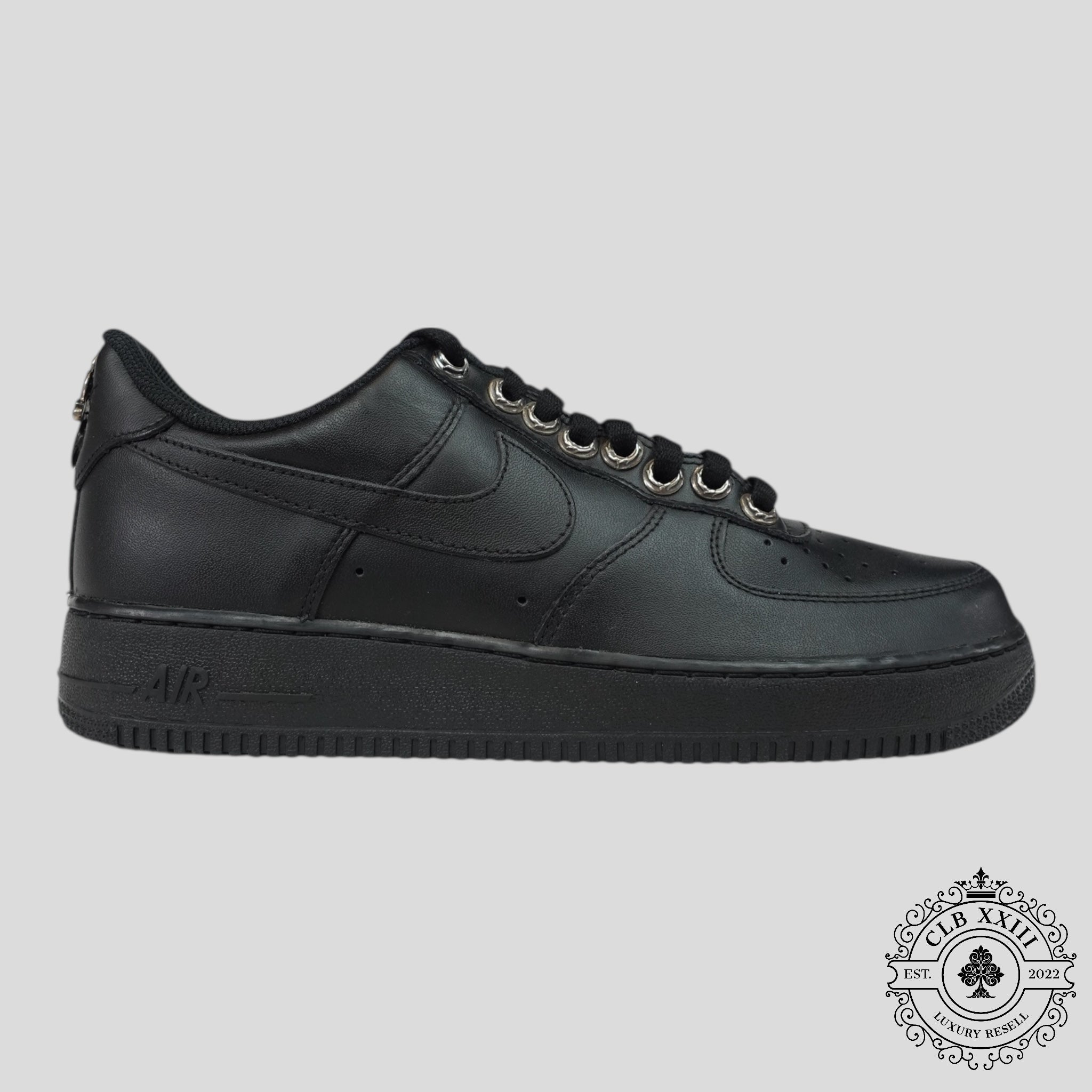 Chrome Hearts Nike Air Force 1 Low en Noir