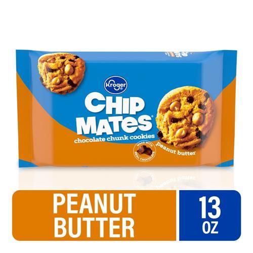 Biscuits Kroger ChipMates pépites de chocolat et morceaux de beurre de cacahuètes 368 g