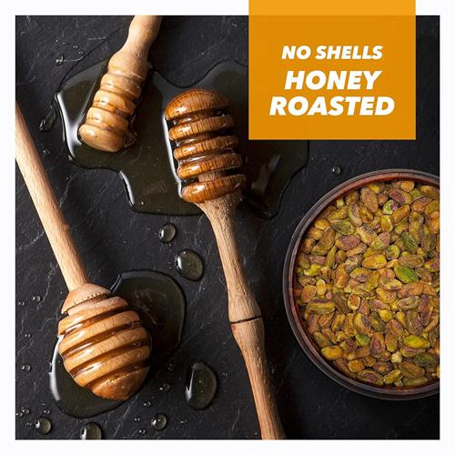 Wonderful Pistachios Sans Coque, Pack Variété Mélangée de 3 Saveurs (9 x 21g), Pistaches Grillées & Salées (4), Chili Grillées (3), Miel Grillées (2), Snacks Protéinés, Sans Gluten, Essentiels du Garde-manger, Sant