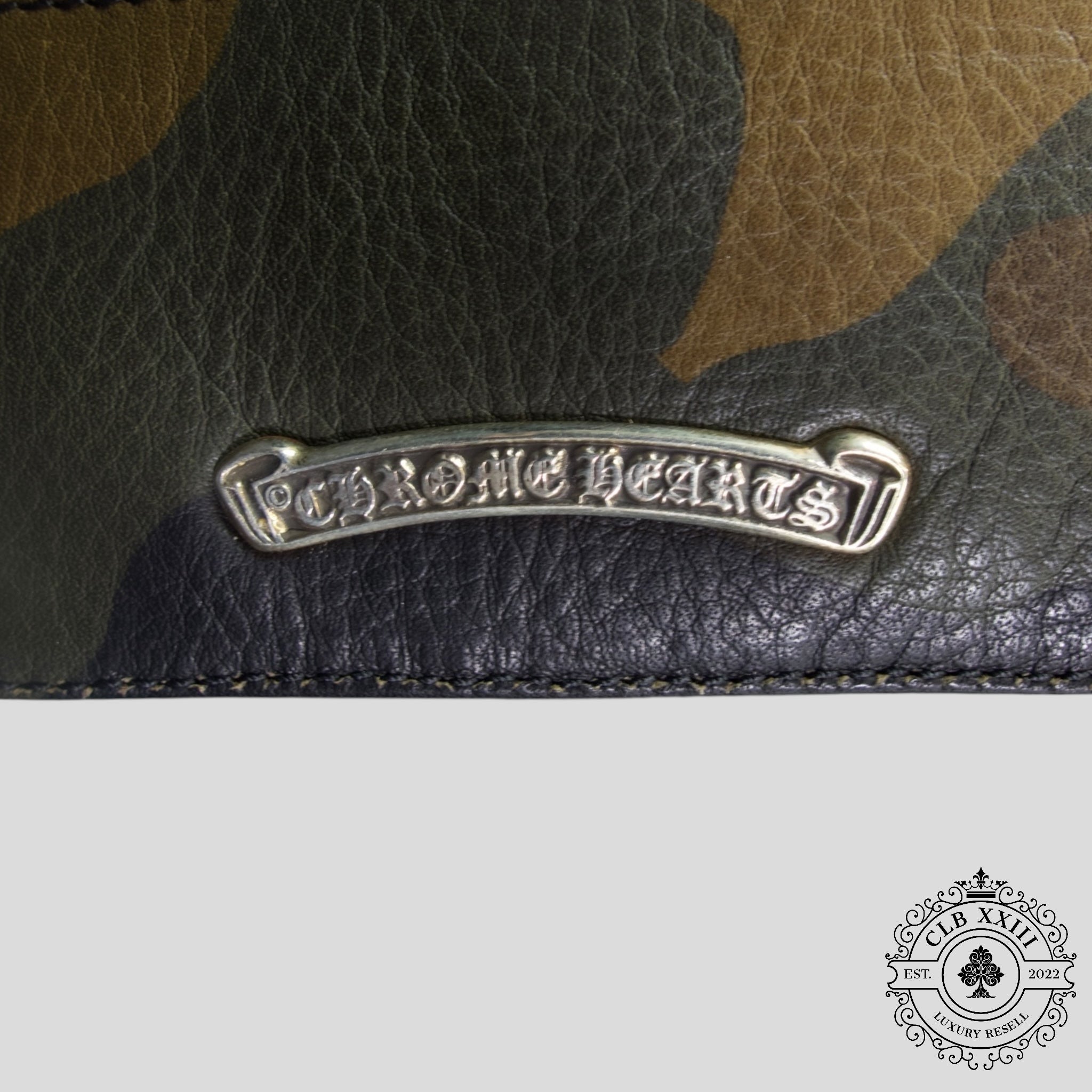 Porte-cartes Chrome Hearts Army Fatigue camouflage