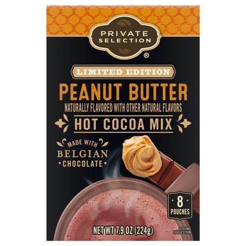 Mélange pour chocolat chaud à saveur de beurre d'arachide Sélection Privée