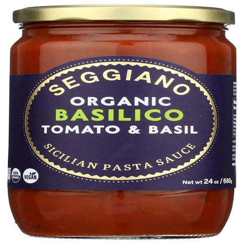 Sauce Pâtes Bio Basilico Seggiano, 680 g