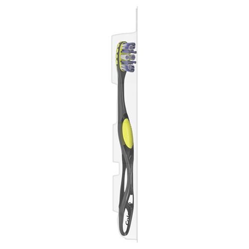 Brosse à Dents Manuelle Colgate 360° Advanced Brins Souples Effet Fil Dentaire, Pour Adultes, Lot de 2