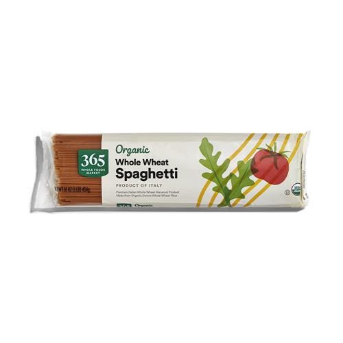 Whole Foods Market, Spaghettis de blé entier biologiques, 453 g
