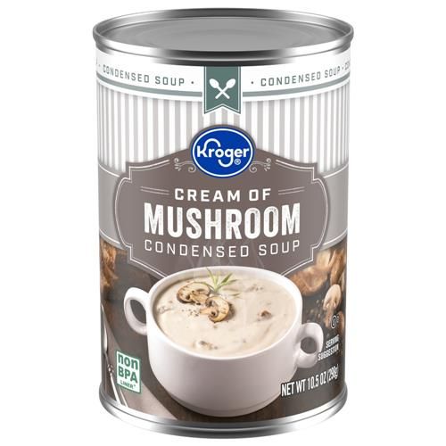 Soupe condensée crème de champignons Kroger 298 g