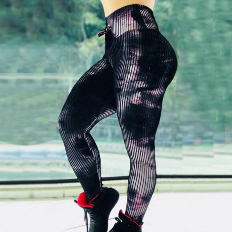 Leggings taille haute imprimés – Vêtements de sport extensibles et élégants