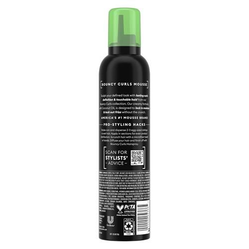 Mousse nourrissante Tresemmé Boucles parfaites à l'huile de coco et d'avocat 298 g