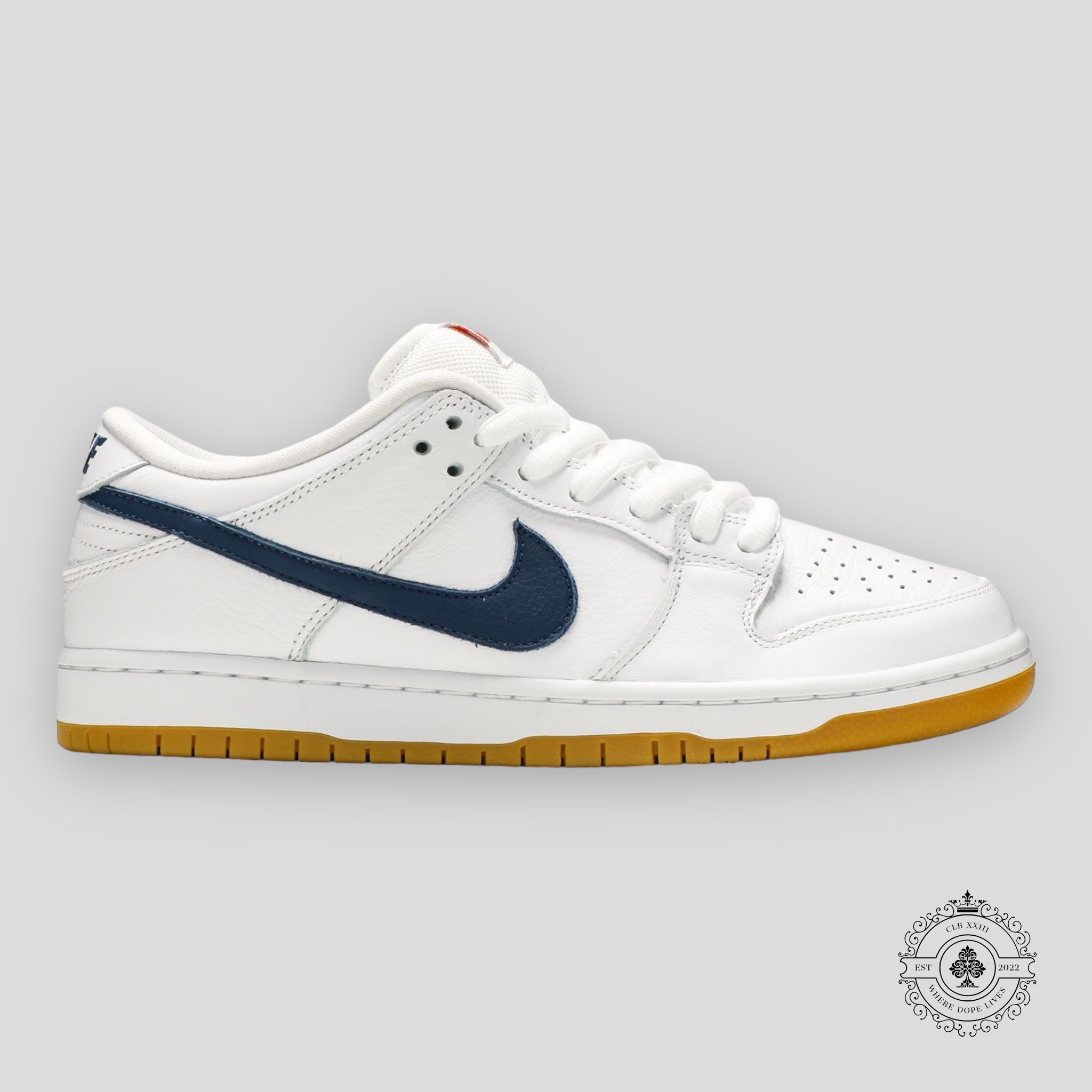Nike Dunk Low Orange Label Blanc/Marine