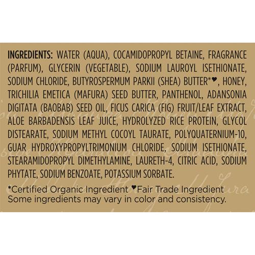 Sheamoisture Shampoo Hydratation Intense Pour Cheveux Secs Et Abîmés Miel De Manuka Et Huile De Mafura Sans Sulfates 384 ml