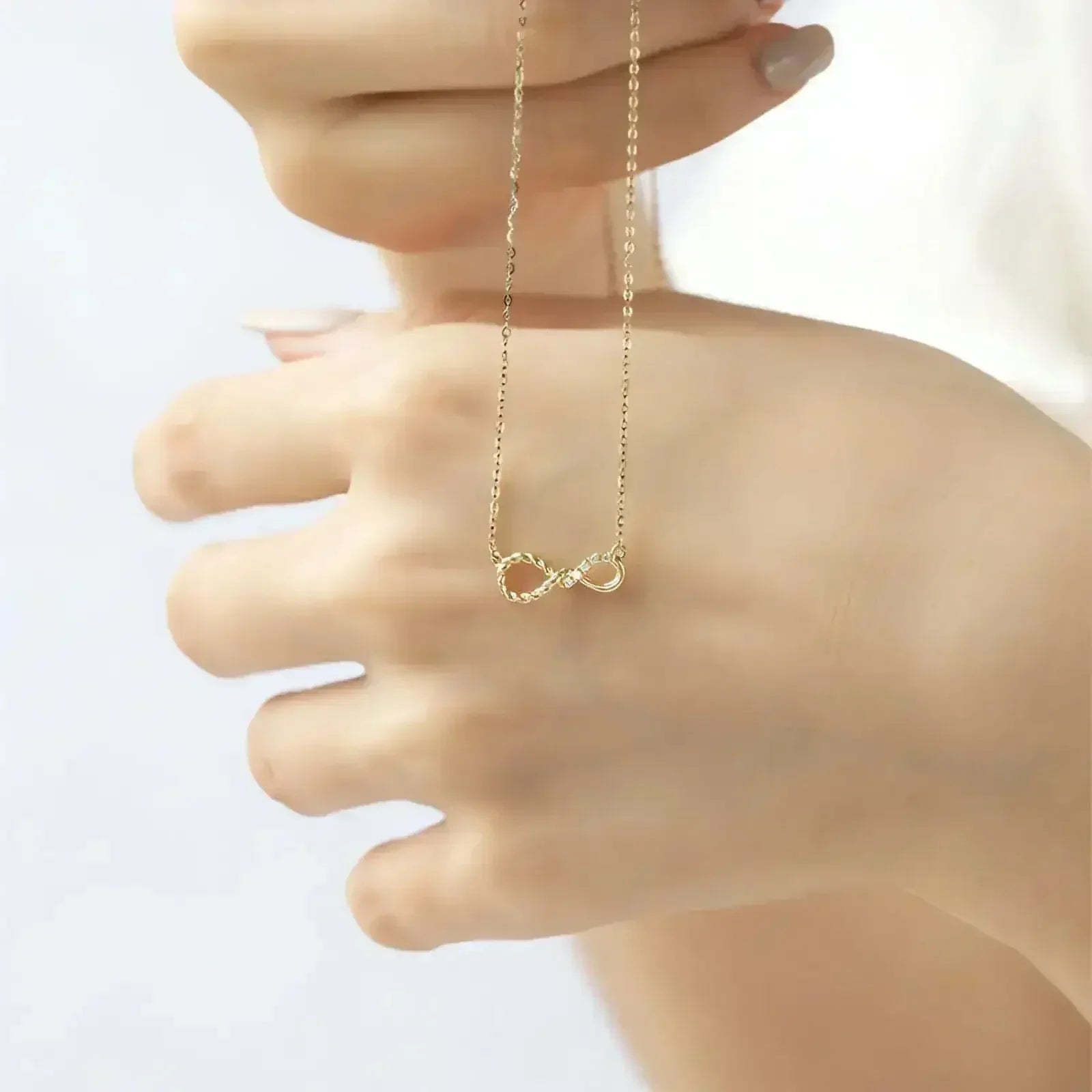 Collier Cadenas en Or 18 carats - Pendentif Octogonal avec Pierre Précieuse - Chaîne Réglable