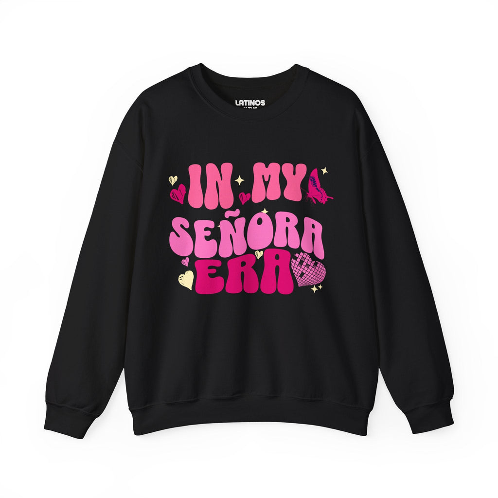 In My Señora Era Latina Mom Comfy Crewneck Sweater | Drôle viral latino | 3 couleurs