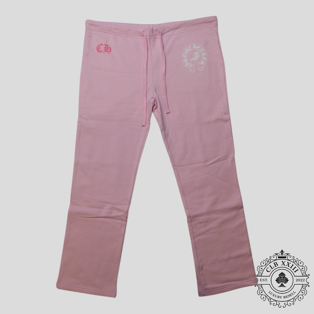 Pantalon de jogging Chrome Hearts Art Basel Vine Heart rose clair