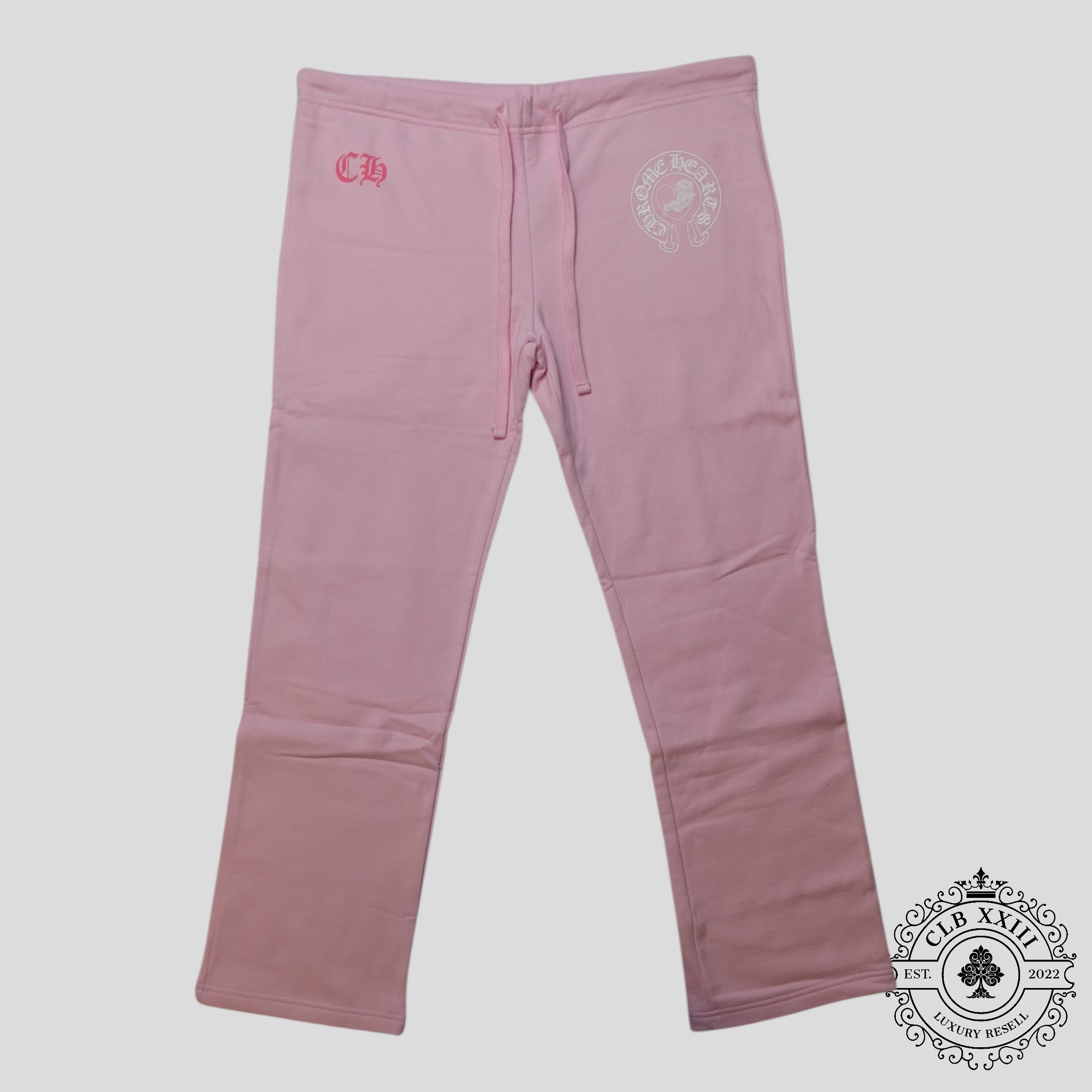 Pantalon de jogging Chrome Hearts Art Basel Vine Heart rose clair