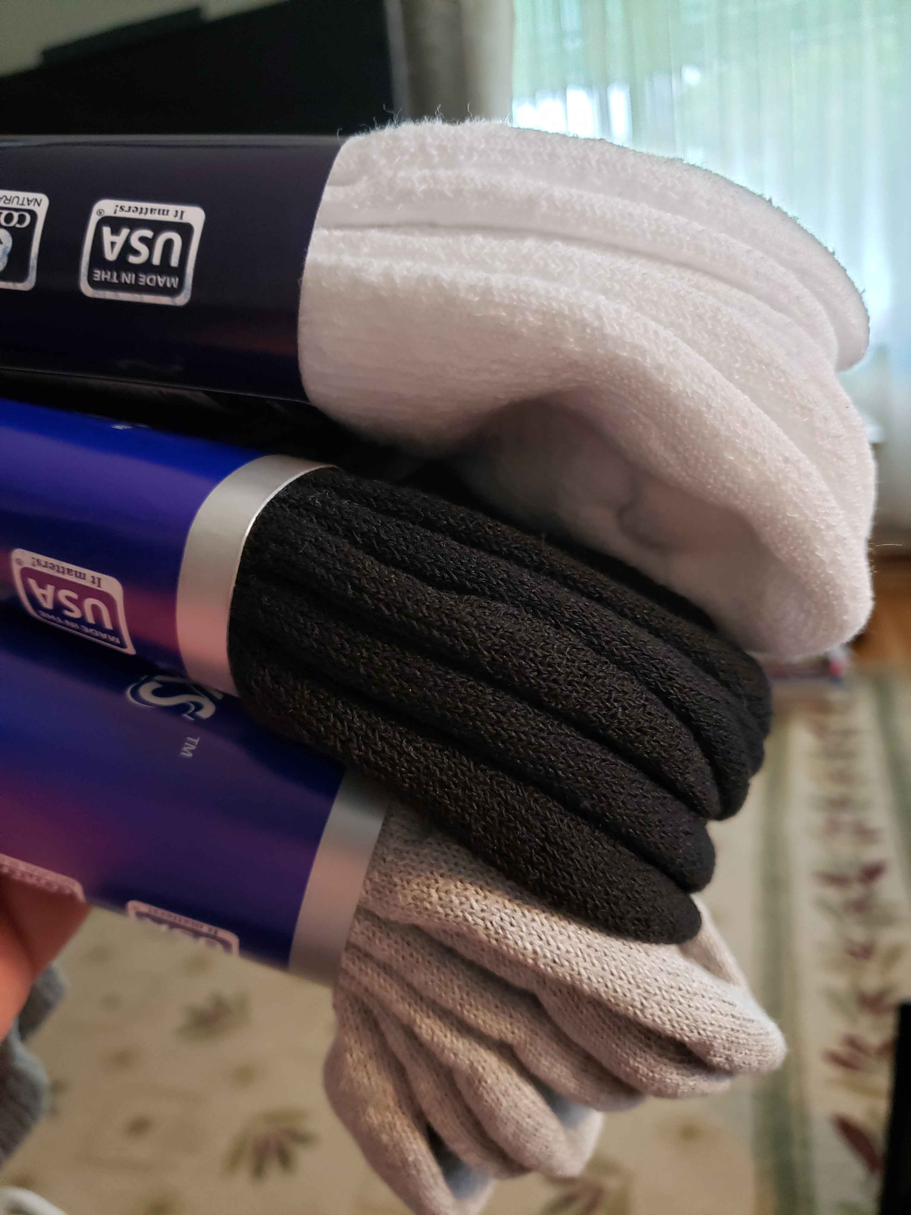 Chaussettes de cheville en coton pour femmes (6 paires)