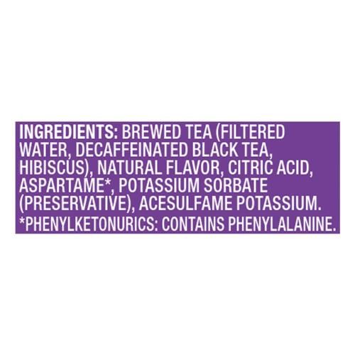 Kroger Thé décaféiné sucré à la mûre Real Brewed Zéro Sucre 64 oz liq.
