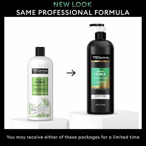 Tresemmé Flawless Curls Après-Shampooing Hydratant Pour Cheveux Bouclés Formulé Avec La Technologie Pro Style 828 ml