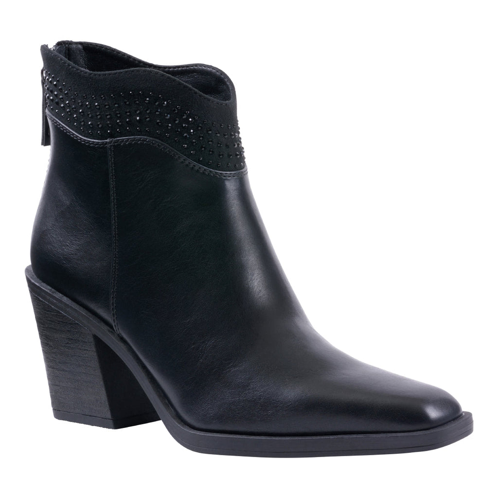 Bottine noire Dawn pour femme