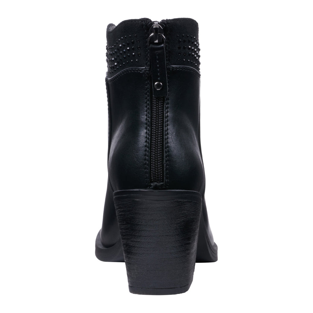 Bottine noire Dawn pour femme