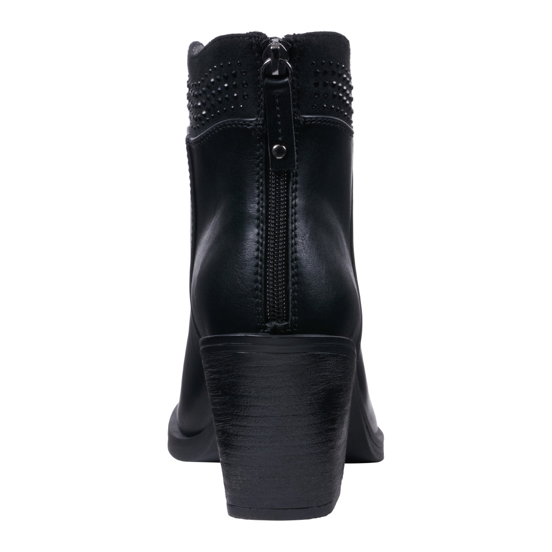 Bottine noire Dawn pour femme