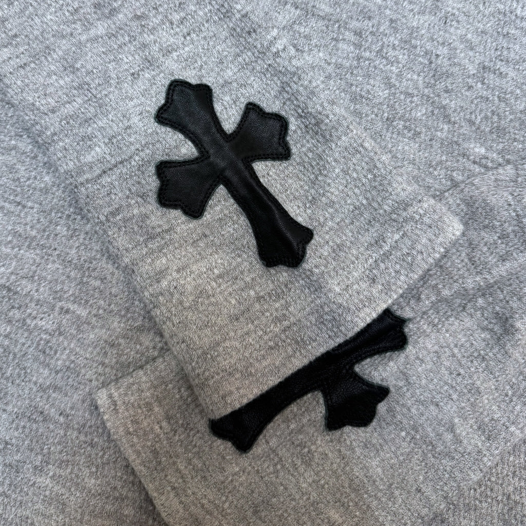 Chrome Hearts - Chemise thermique unie à col ras du cou