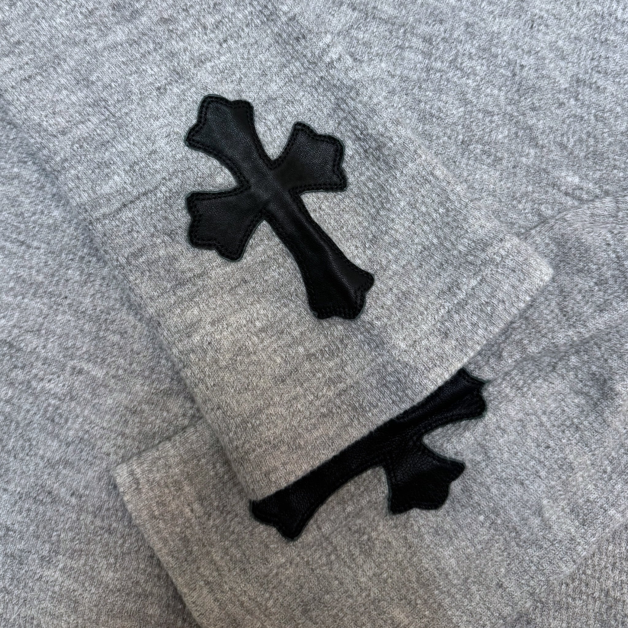 Chrome Hearts - Chemise thermique unie à col ras du cou