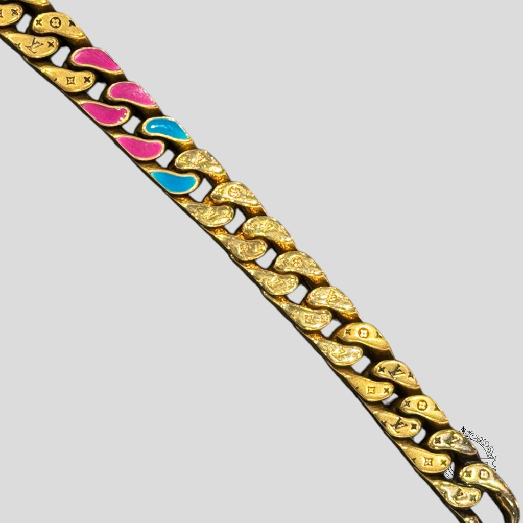 Collier maillons Louis Vuitton Multicolor