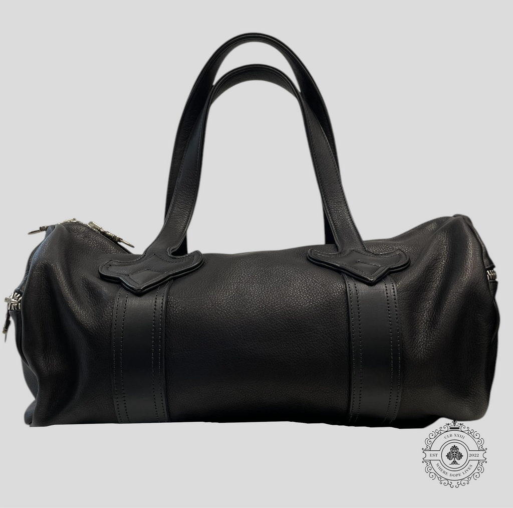Sac Duffle Mini Fleur Chrome Hearts noir