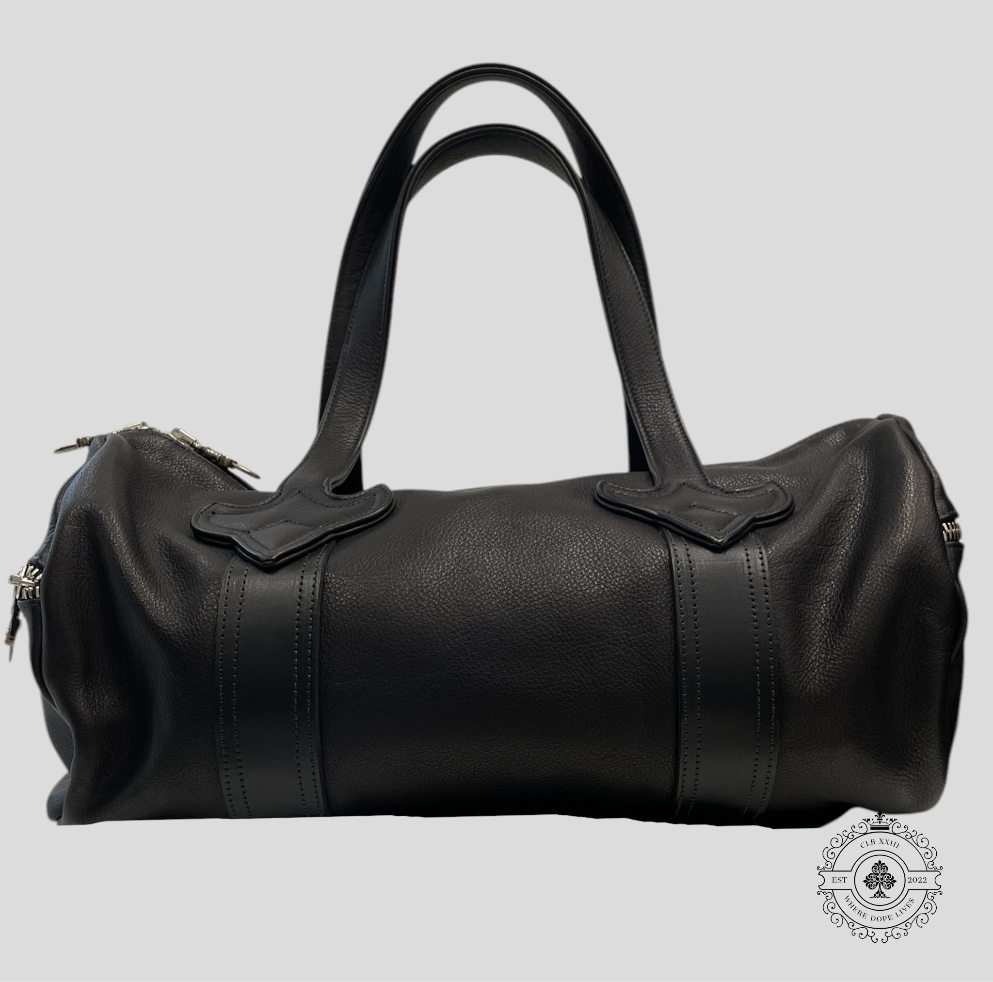 Sac Duffle Mini Fleur Chrome Hearts noir