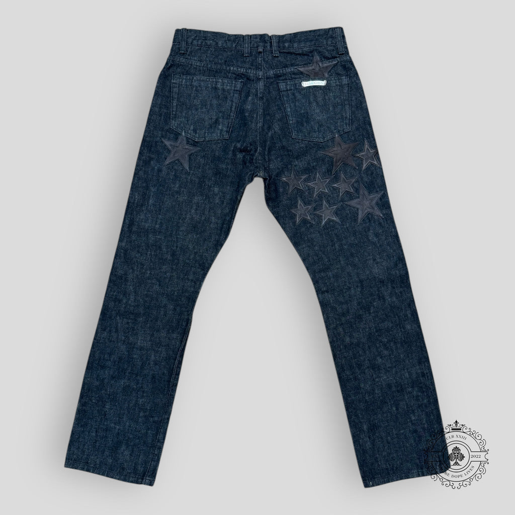 Jean Chrome Hearts Star Patch noir