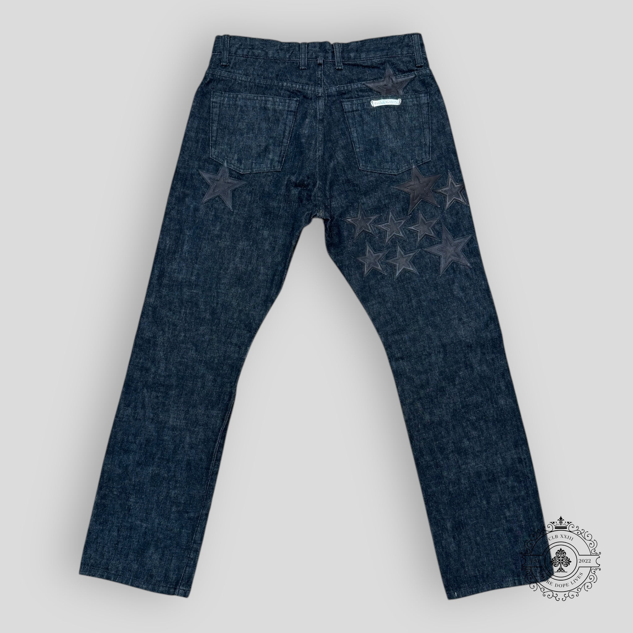 Jean Chrome Hearts Star Patch noir
