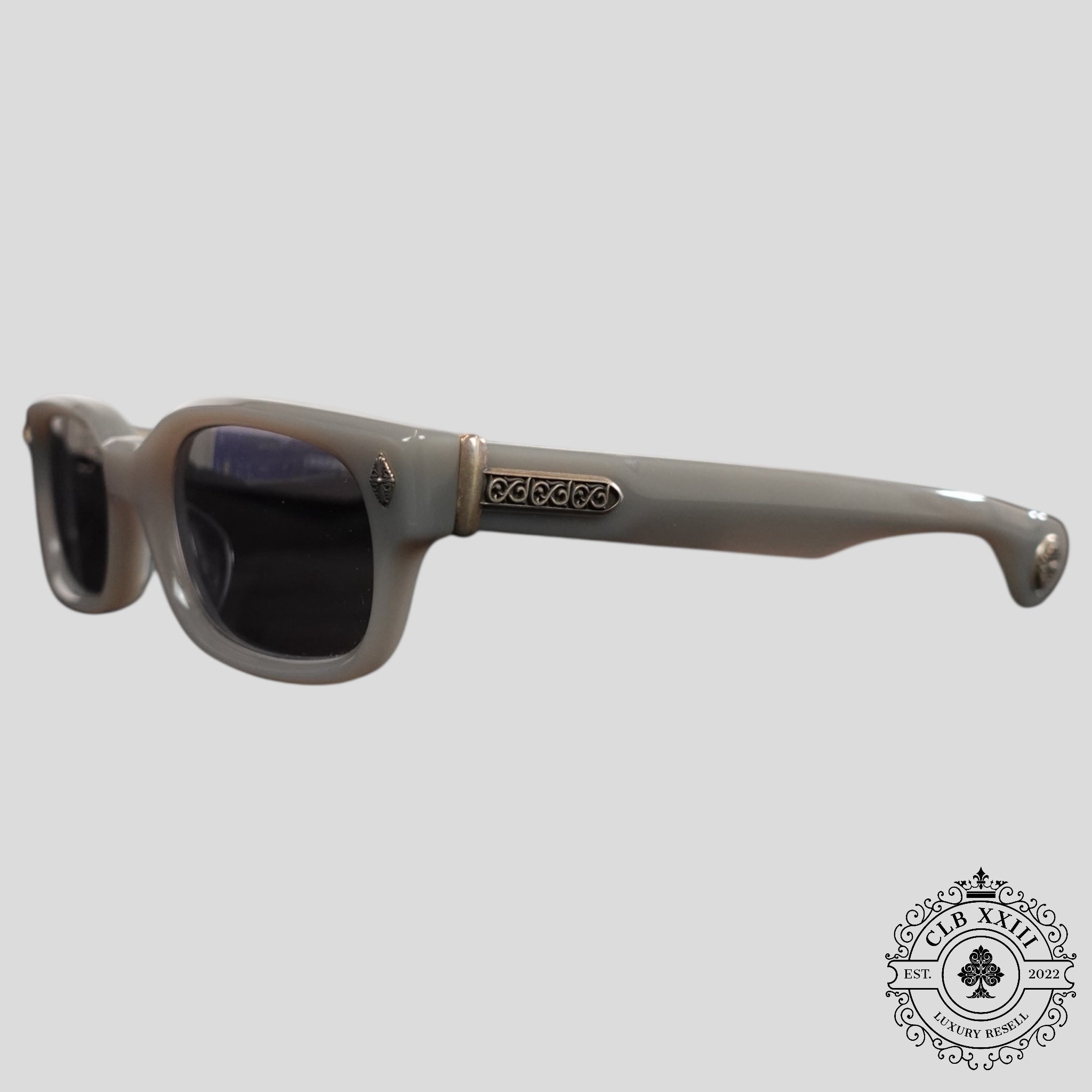 Lunettes de soleil Chrome Hearts Weirdo Grises