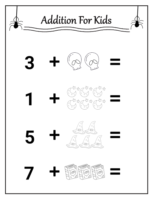 Livre d'activités d'Halloween effrayant et intelligent pour enfants – Plus de 130 pages (Téléchargement PDF)