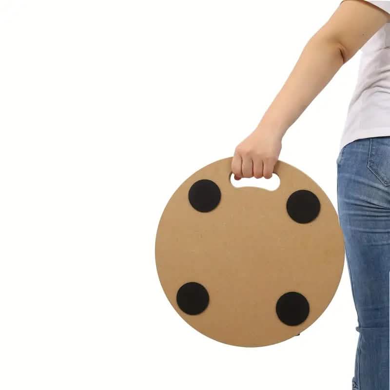 Lot de 2 : Chariot de déménagement robuste en bois
