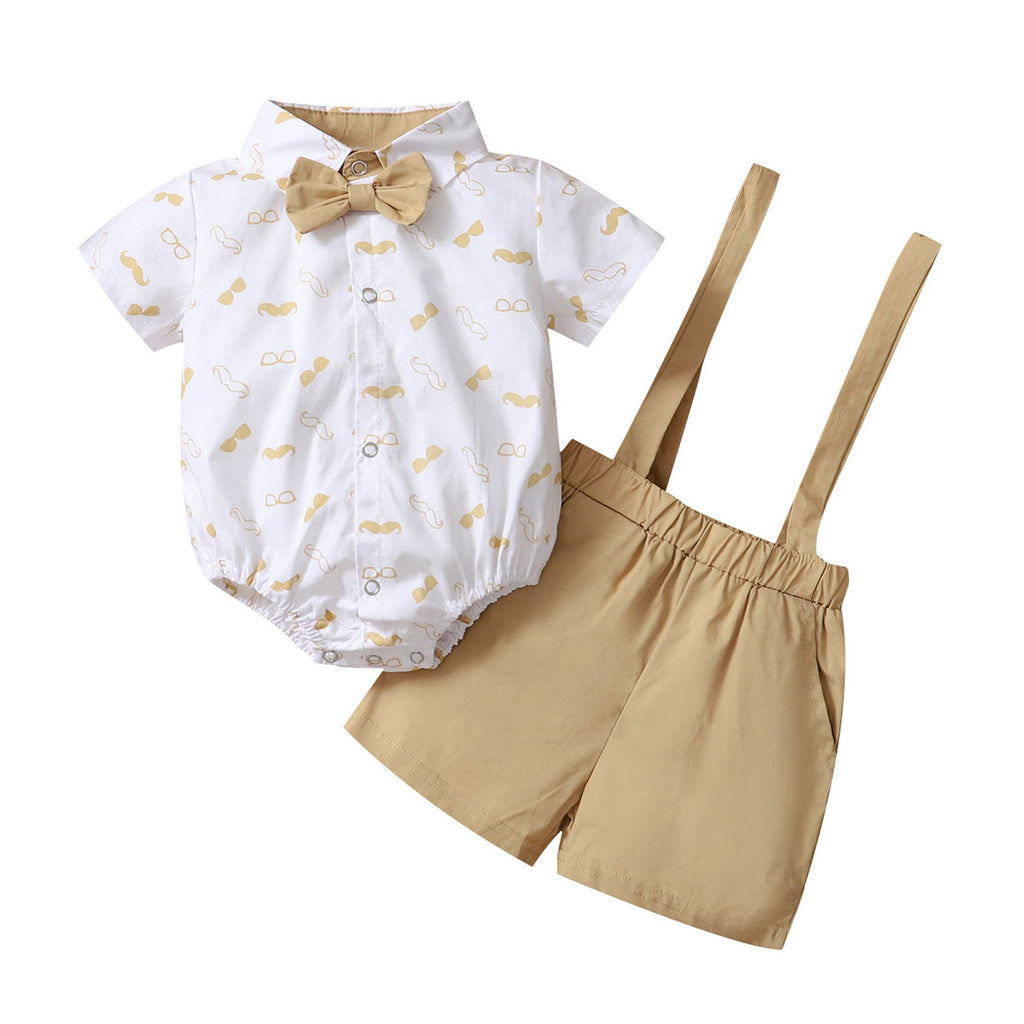 Nouveaux costumes deux pièces pour enfants, tenue de fantaisie formelle au design unique, cadeau parfait pour les bébés garçons