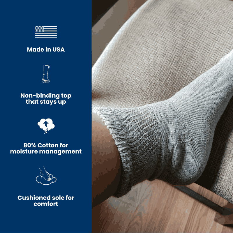 Chaussettes de cheville en coton pour femmes (6 paires)