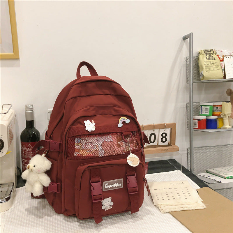 Sac à Dos Élégant pour Filles Adolescentes et Femmes - Cartable Scolaire et Sacoche d'Ordinateur Portable Mignons et Tendance