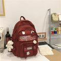 Sac à Dos Élégant pour Filles Adolescentes et Femmes - Cartable Scolaire et Sacoche d'Ordinateur Portable Mignons et Tendance