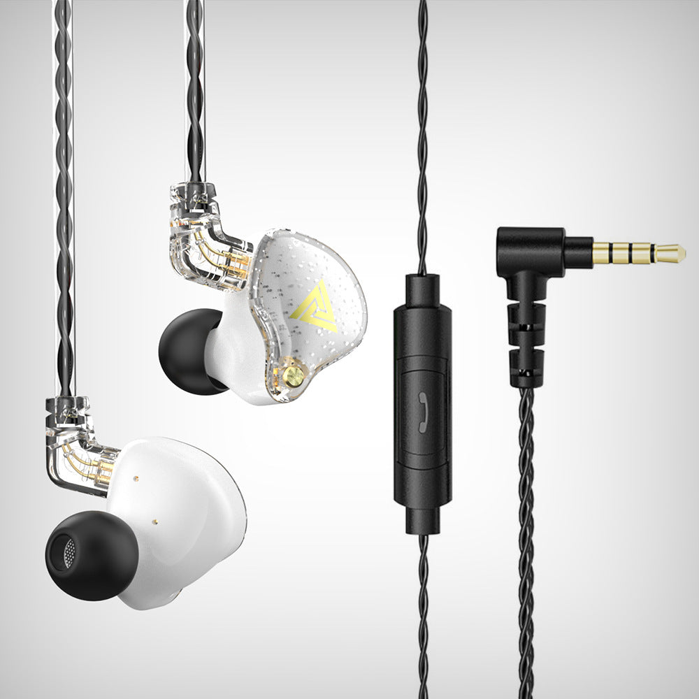 Casque supra-auriculaire sans fil V5.0 HD Stéréo avec micro, suppression passive du bruit, 9 heures d'autonomie pour le sport/la course QKZ AK6 MAX Écouteurs intra-auriculaires stéréo basses, filaires, suppression du bruit, étanches avec microphone