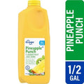 Boisson au jus de fruit aromatisée Punch à l'ananas Kroger à base de concentré 1/2 gallon