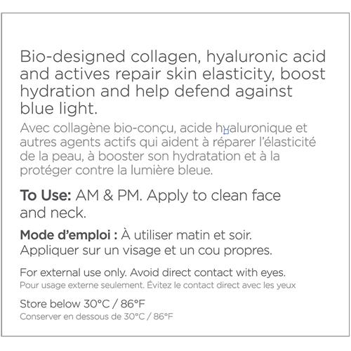 Crème Hydratante Visage Hydratation Intense Andalou Naturals, Crème Multi-Correctrice, Hydratant Jour et Nuit Pour le Visage à l'Acide Hyaluronique et au Collagène Végétalien Pour une Peau Plus Douce et Plus Souple, 50 ml