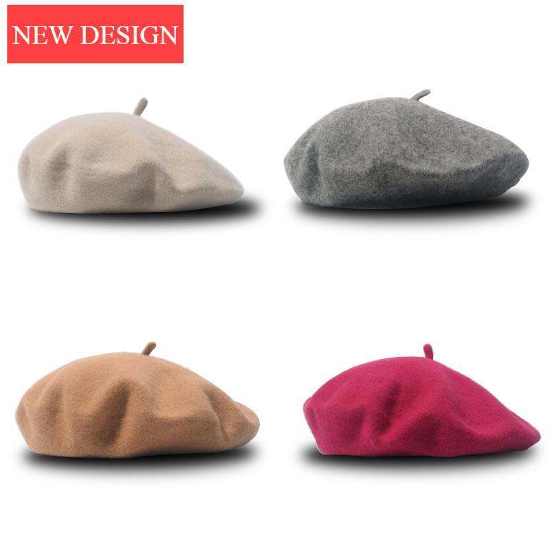 Béret Enfant Fille Chapeau d'Art Moderne Béret Bonbon Casquettes pour Enfants Casquettes Élégantes