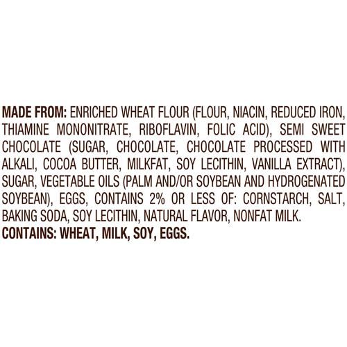Biscuits Pepperidge Farm Milano Chocolat noir, sachet de 170 g (15 biscuits)