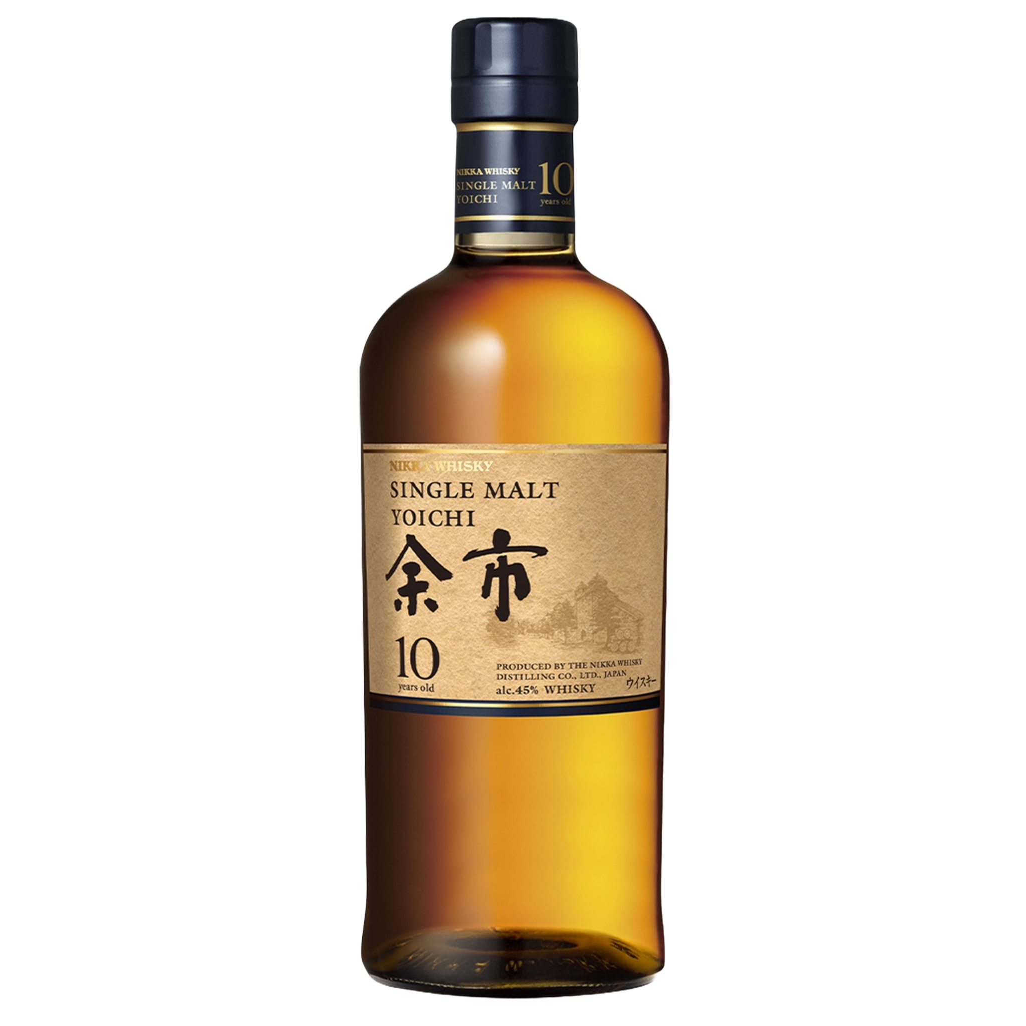 Nikka Whisky Distilling - Whisky japonais « Yoichi » 10 ans (750 ml)