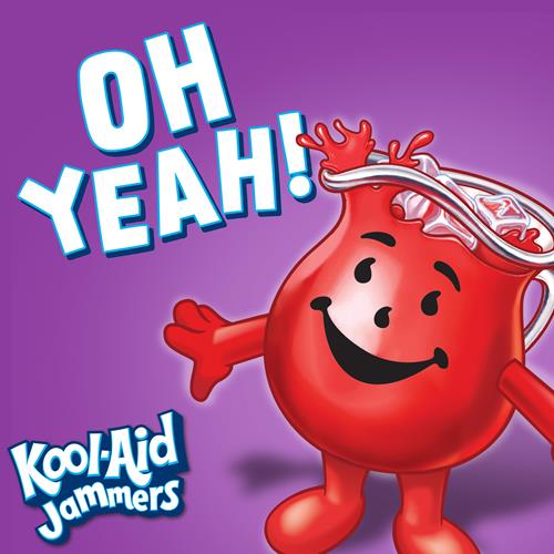 Boisson Kool-Aid Jammers saveur raisin, boîte de 10, sachets de 177 ml