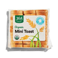 Mini toasts biologiques Whole Foods Market, 79 grammes